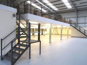 Kệ sàn Mezzanine lắp đặt trong nhà kho