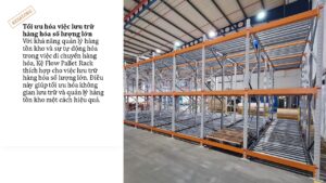 Tối ưu hóa lưu trữ với Kệ Flow Pallet Rack (6)