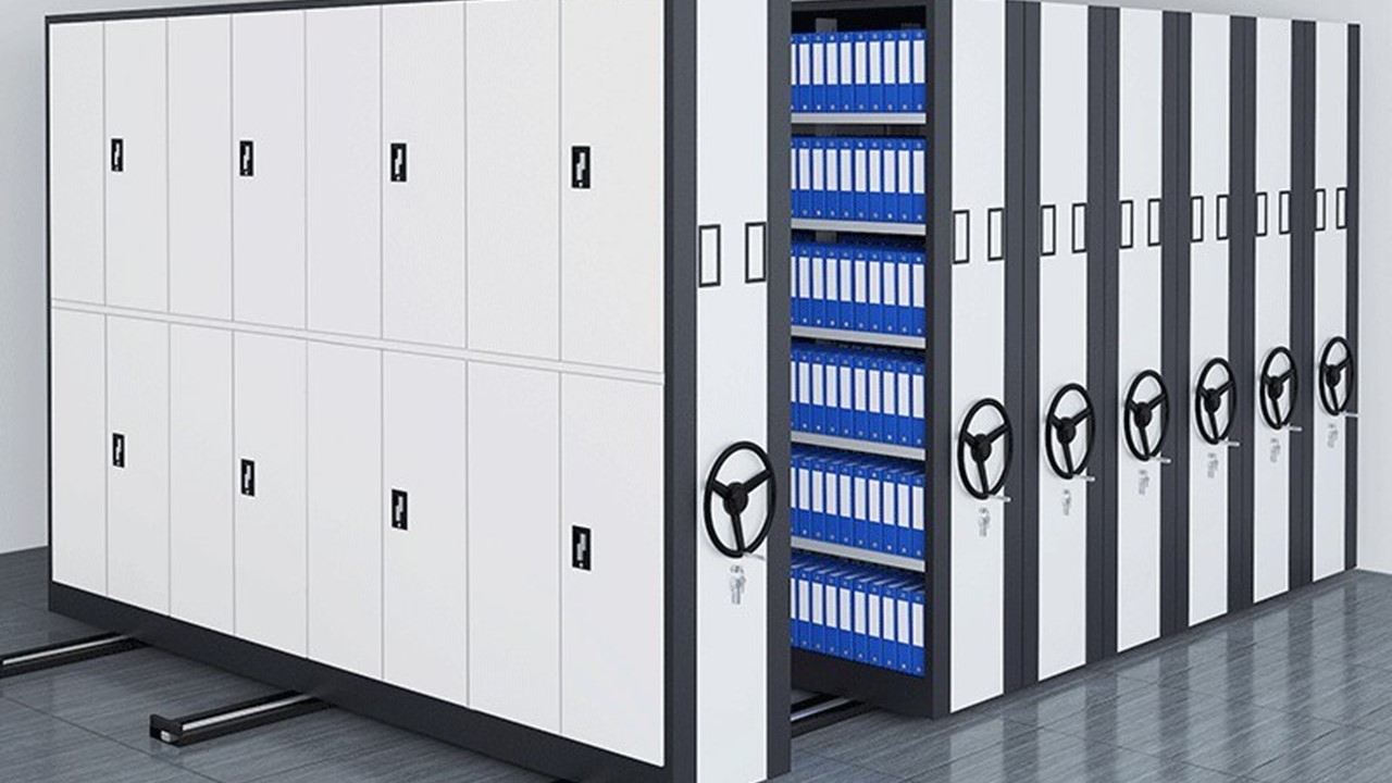 Kệ Kho Di Động (Mobile Rack) Và Lợi Ích Trong Lưu Trữ 19 Hệ thống kệ di động tối ưu không gian