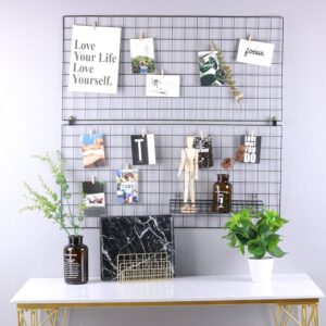 kệ sắt lưới treo tường