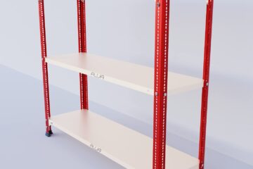 kệ v lỗ 3 tầng không bu lông