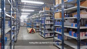 Hướng dẫn lắp đặt kệ v lỗ