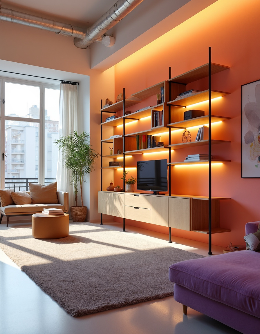 Giá Kệ Lưu Trữ Thông Minh Cho Không Gian Nhỏ 5 kệ modular mở rộng