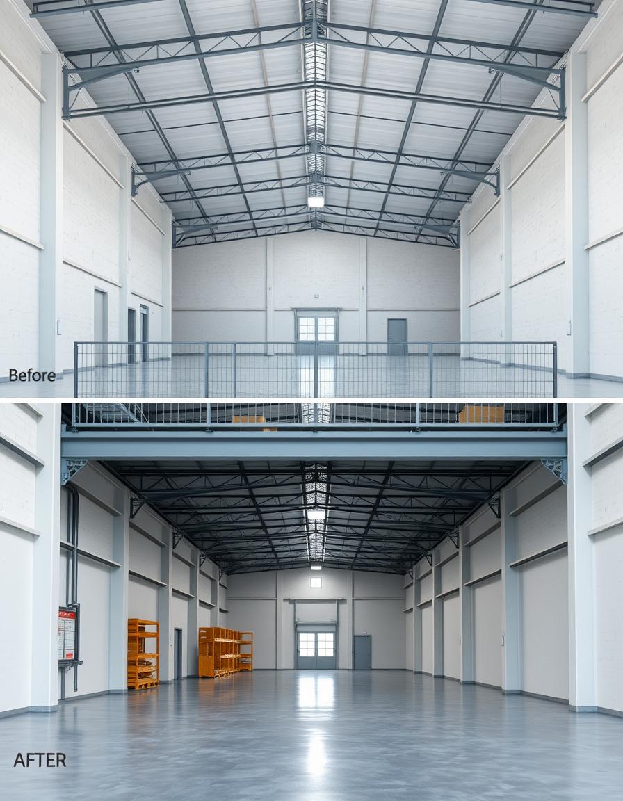 Báo Giá Sàn Tầng Lửng: Lựa Chọn, Ưu Điểm, và Phân Tích 5 kho hàng sàn gác lửng
