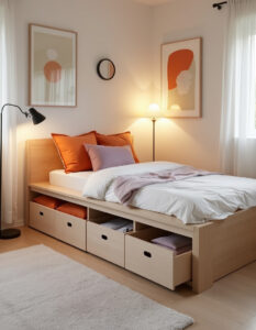 mẹo sắp xếp phòng ngủ