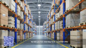 tối ưu không gian với kệ sắt lưu trữ