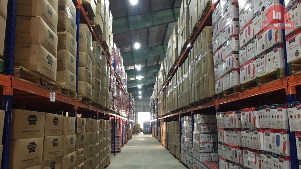 kệ selective Long Quyền lắp đặt tại kho Sunhouse - tải trọng 2000kg