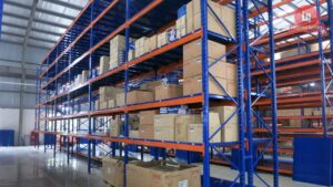 khả năng tiếp cận pallet tốt từ kệ selective