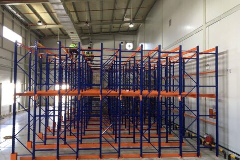 Lắp Đặt Kệ Drive In Tại Kho O Sung RF 6 Quy trình lắp đặt kệ Drive In chuyên nghiệp bởi đội ngũ kỹ thuật